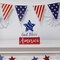 Memorial Day Decorations, 4th of July Decorations, God Bless America Wooden Block Sign with Star, Patriotic Independence Day Decor for The Home, Tiered Tray, Shelf, Table, Tabletop, Mantel